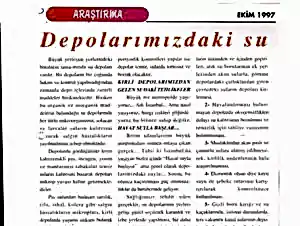 Basında Depotem 7 Depolarımızdaki su başlıklı makale