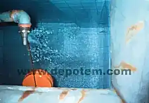 Su deposu temizliği 14 Fayans su deposu temizliği